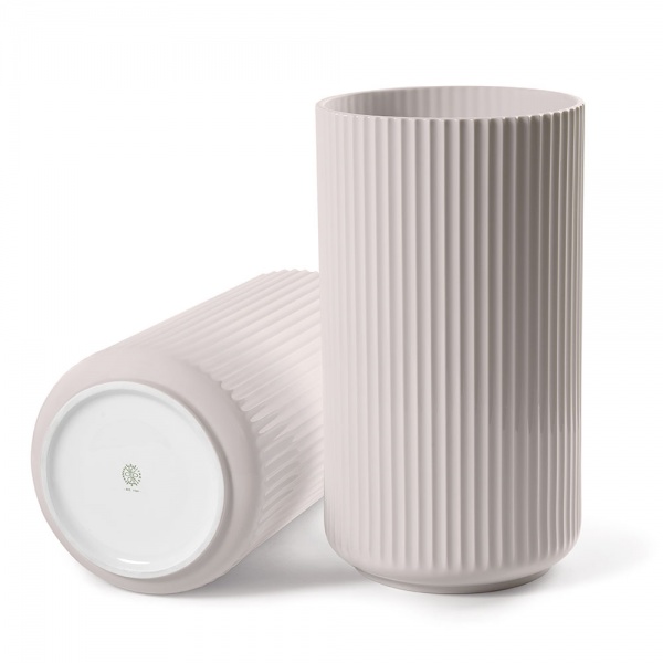 Lyngby Vase Soft Pink 20 cm - Mitt Hjem As